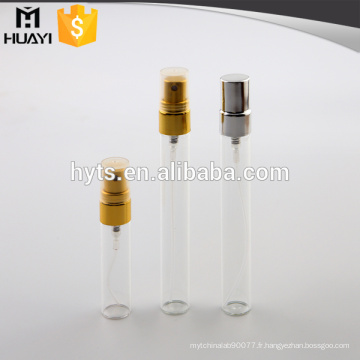 verre tubulaire 10ml 15ml verre de fiole pour le parfum
